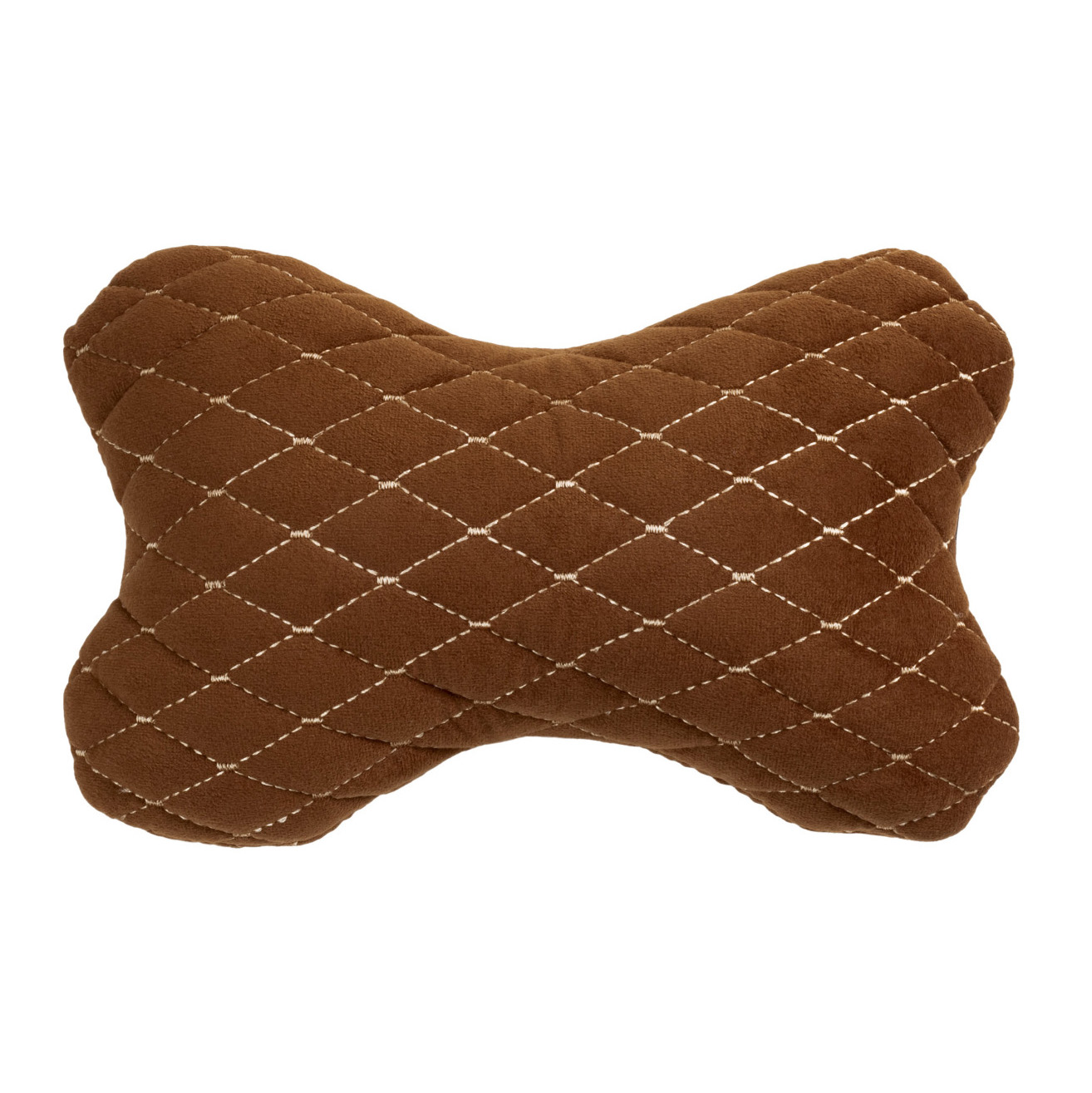 Coussin d’appui-tête en alcantara Alfa Cars 27×16 cm marron