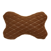 Coussin d’appui-tête en alcantara Alfa Cars 27×16 cm marron