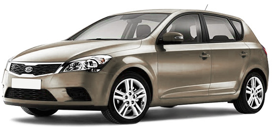 Tapis de voiture Kia Ceed (2009-2012)