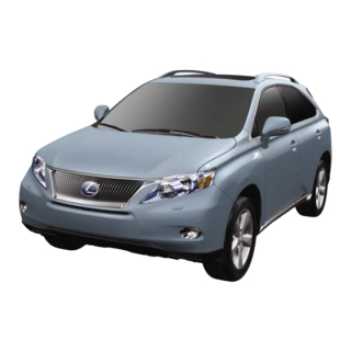 Tapis de voiture Lexus RX 450h (2009-2012)