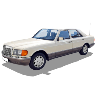 Tapis de voiture Mercedes-Benz W126 S-Class (1979-1991)