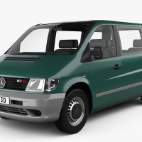 Tapis de voiture Mercedes-Benz W638 V-Class Vito (1996-2003)