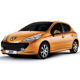 Tapis de voiture Peugeot 207 (2006-2012)